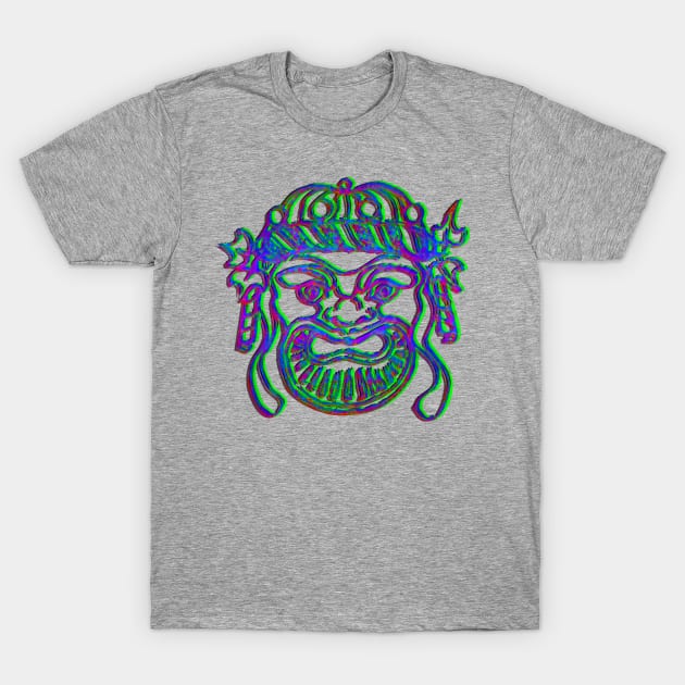 Mask of the Beast T-Shirt by indusdreaming